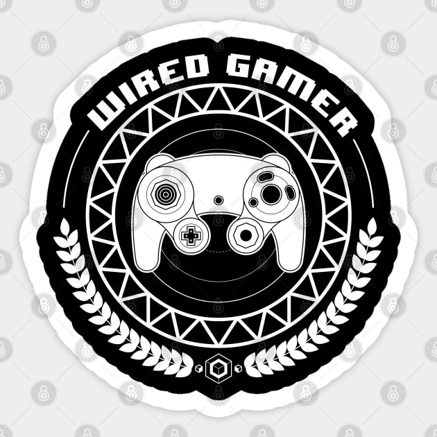 Wired GAMER V1.2 Sticker by ArelArts